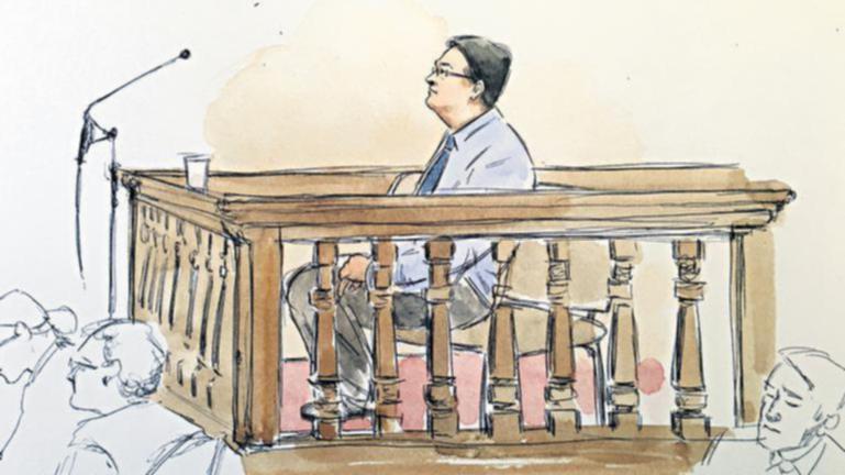 Bradley Robert Edwards was back in court today as his arrest was re-lived in evidence from WA police